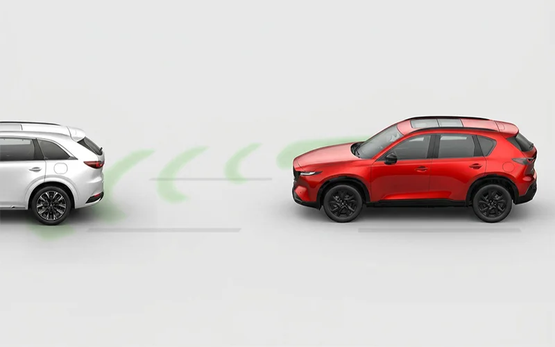 Nueva Mazda CX-5 — Asistencia Inteligente de Frenado Delantero (SBS) Nueva Mazda CX-5 — Asistencia Inteligente de Frenado Delantero (SBS)